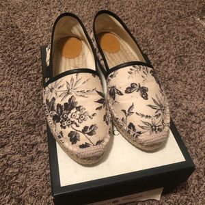 Gucci Floral Espadrilles